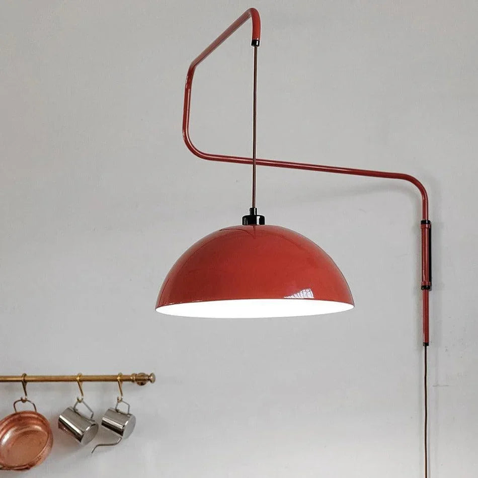 D40 Industrie Pivot Swing Arm Stecker Wandlampe