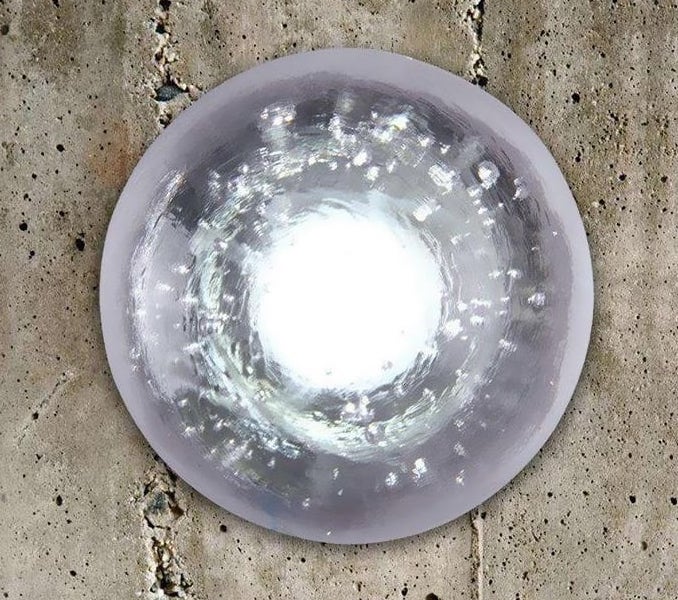 D105 Orbit Glas Wandbeleuchtung | Oberflächenmontage Wandleuchte
