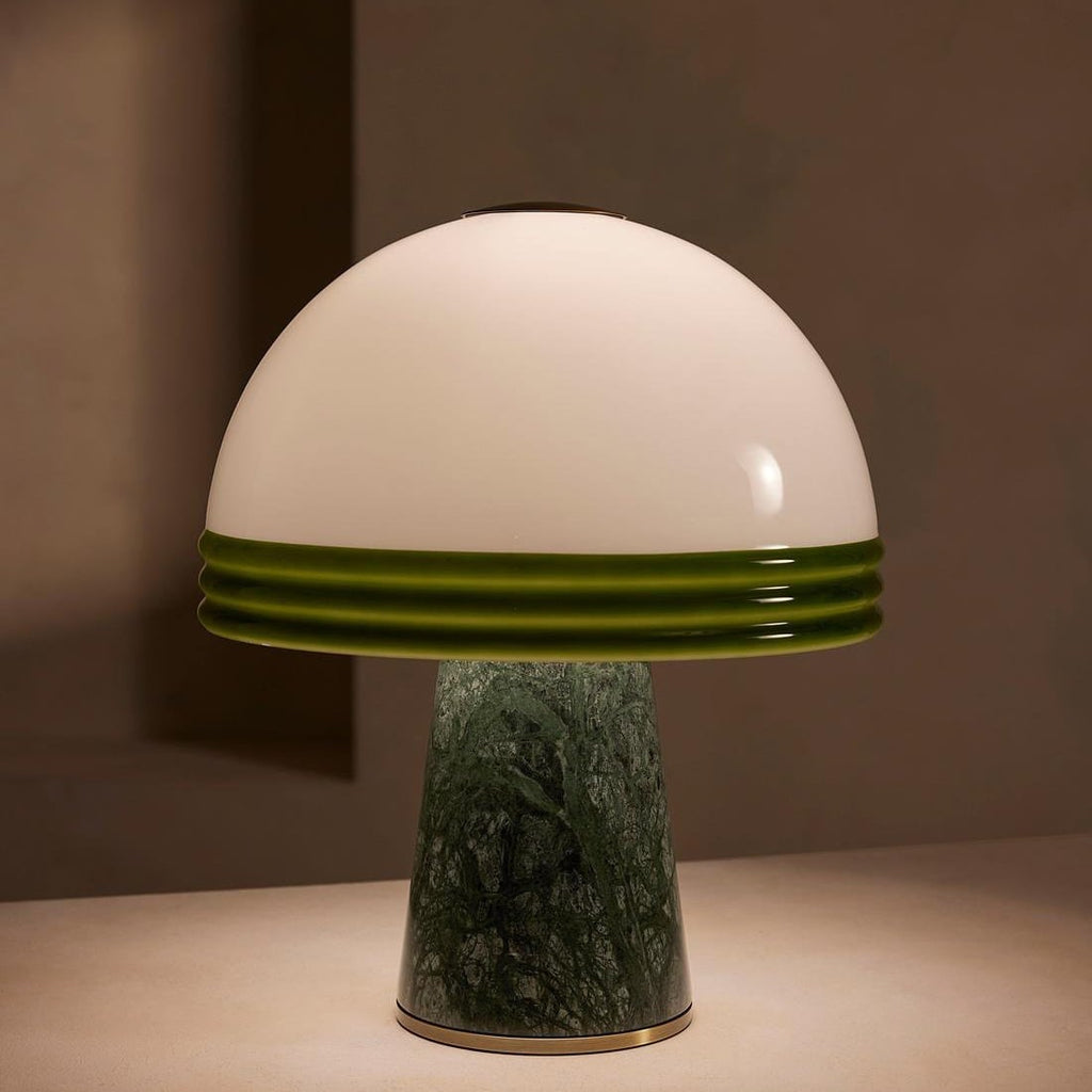 D30 VERDE Marmortischlampe