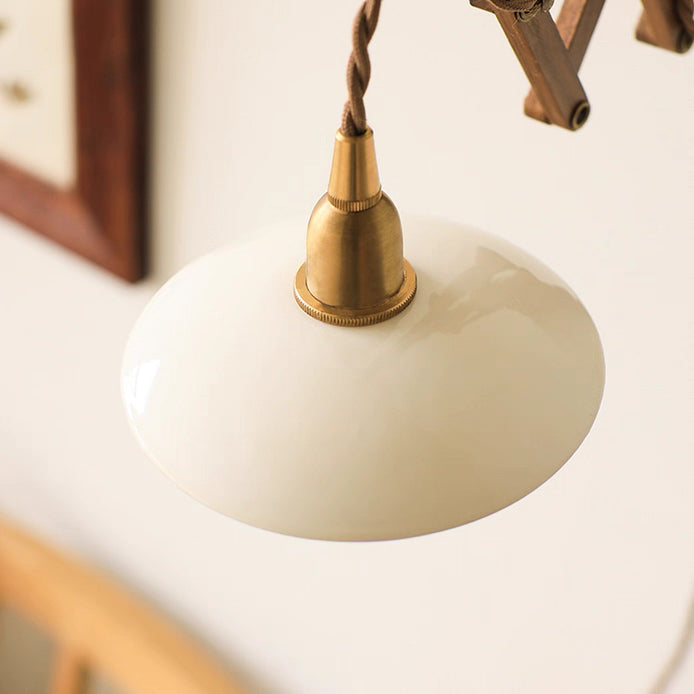 Japanischer Stil Classic Messing Kleines Pendelleuchte
