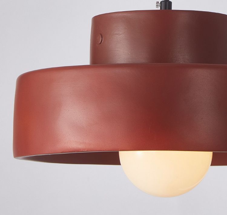Etou | Wabi-Sabi Style Pendelleuchte aus Kunstharz