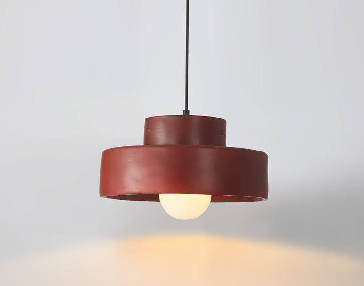 Etou | Wabi-Sabi Style Pendelleuchte aus Kunstharz