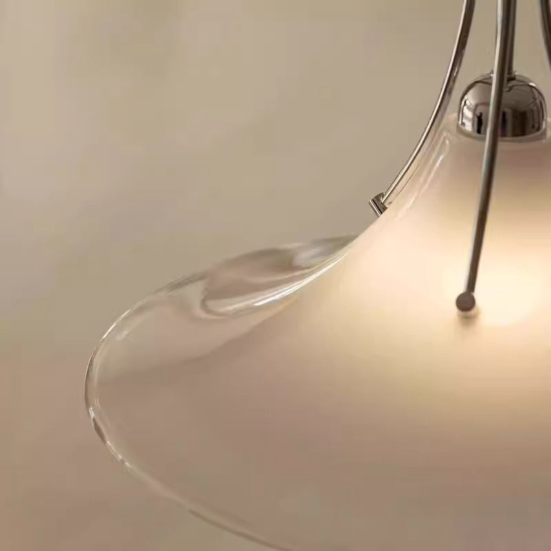 Foggy Glas Horn Pendelleuchte