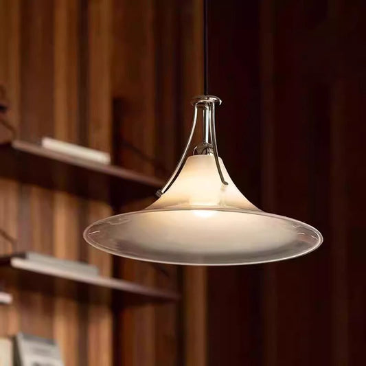 Foggy Glas Horn Pendelleuchte