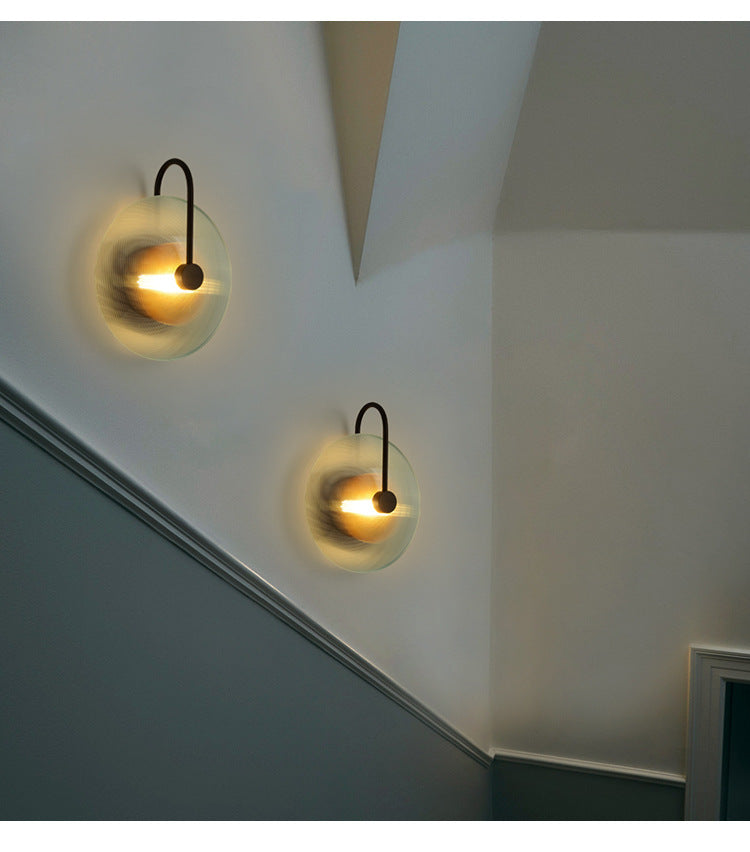 Glasnebelscheiben-Scopnce | Decke / Wandlampe - Typ A