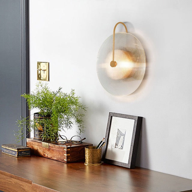 Glasnebelscheiben-Scopnce | Decke / Wandlampe - Typ A