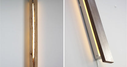 H46 | H93 Holzspaltwand Licht
