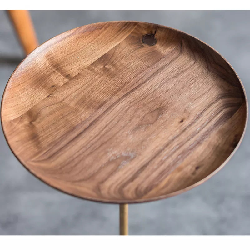 Saiya - Schwarz Walnut Beistelltisch | Accent Table