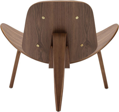 MP Shell Chair - Classic Loungesessel | Lesestuhl in Leder