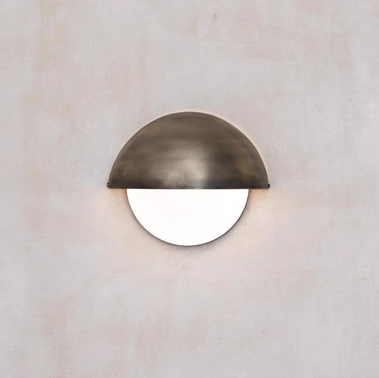 Orb7 Wandleuchte | Kupferglas Wandleuchte