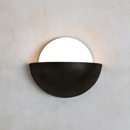 Orb7 Wandleuchte | Kupferglas Wandleuchte