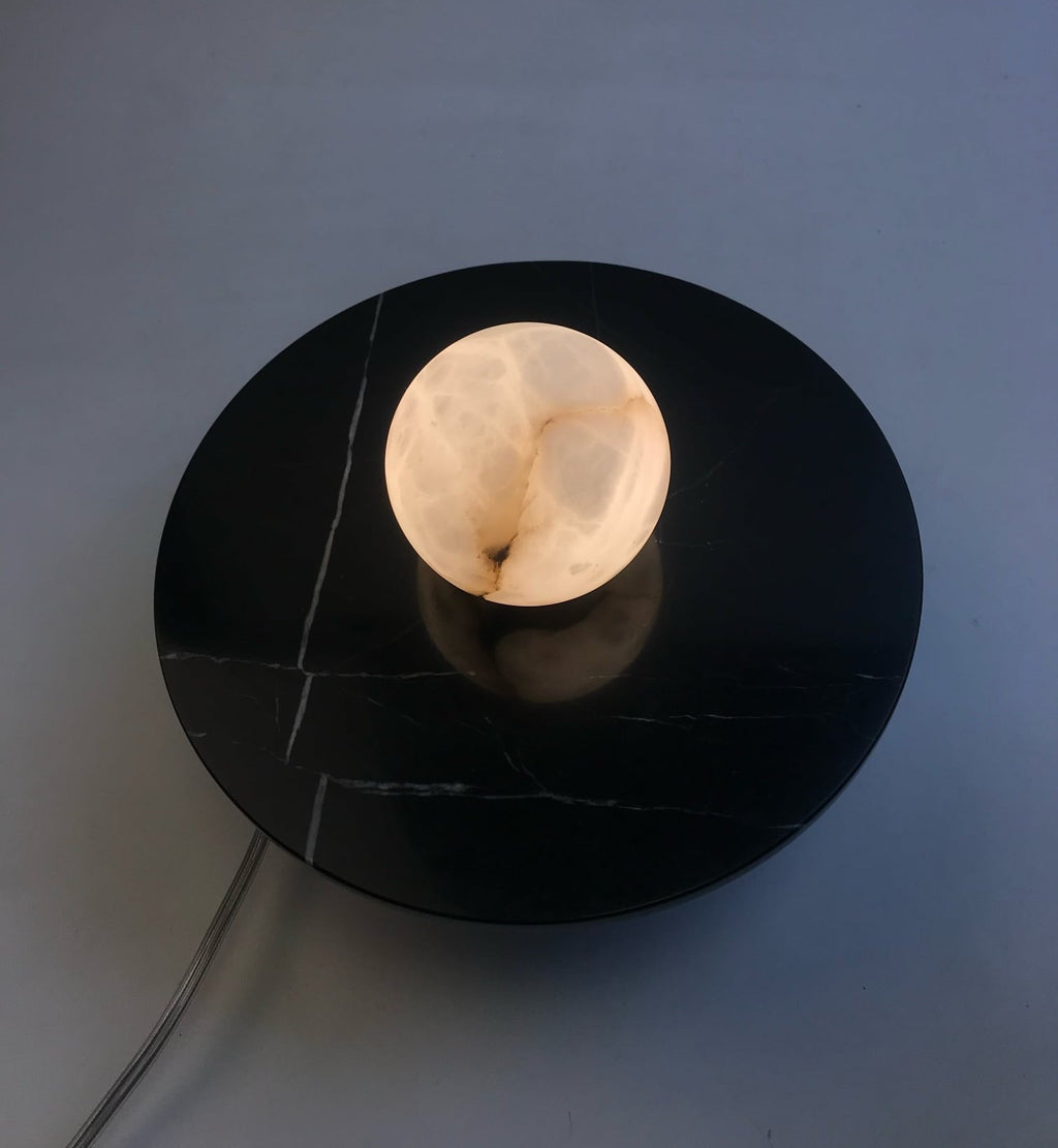 MD230mm Spanische Marmorplatte Decke / Wandlampe | Sconces