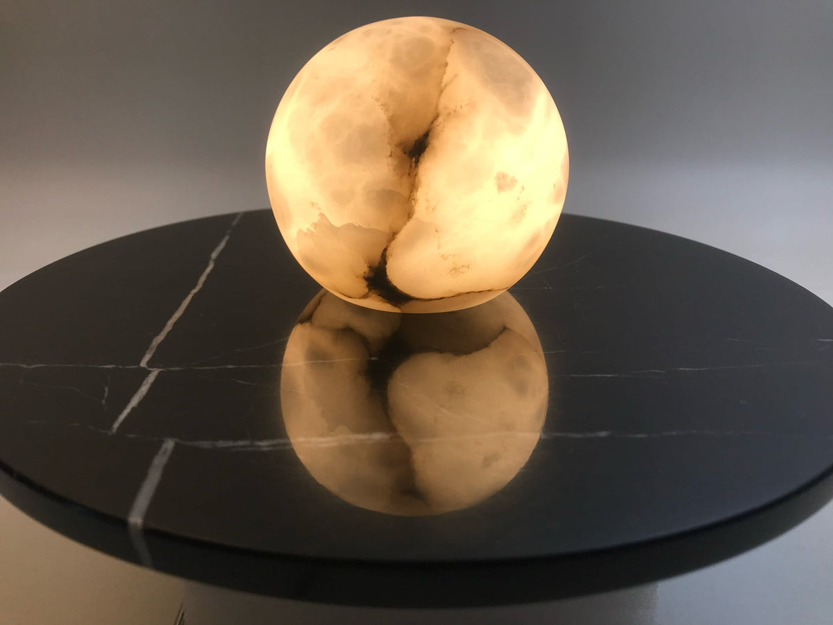 MD230mm Spanische Marmorplatte Decke / Wandlampe | Sconces