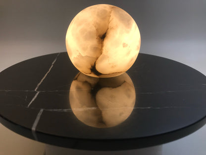 MD230mm Spanische Marmorplatte Decke / Wandlampe | Sconces