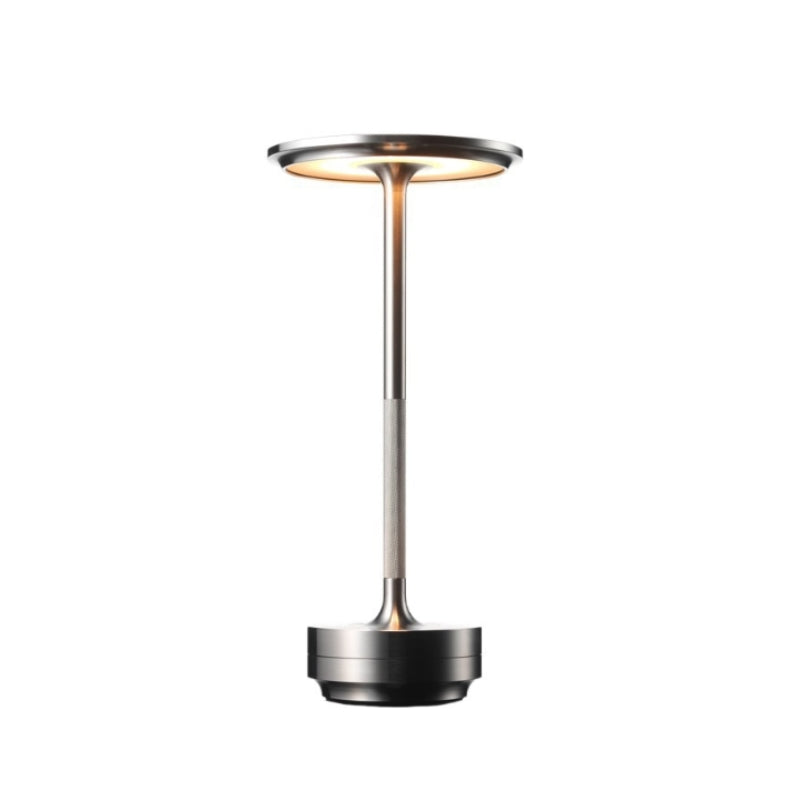 Japanische Umgebungsdrehung - Aluminium USB wiederaufladbare LED schnurlose Tischlampe