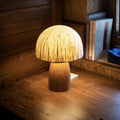 Junko Japanische handgemachte Pilztischlampe