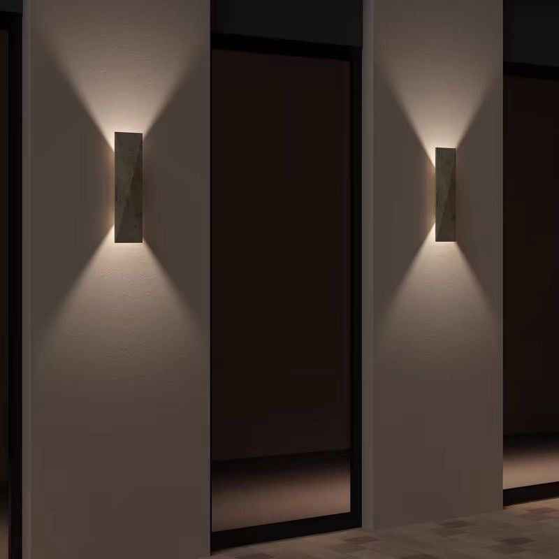 Kodo Travertin Außenwand Licht