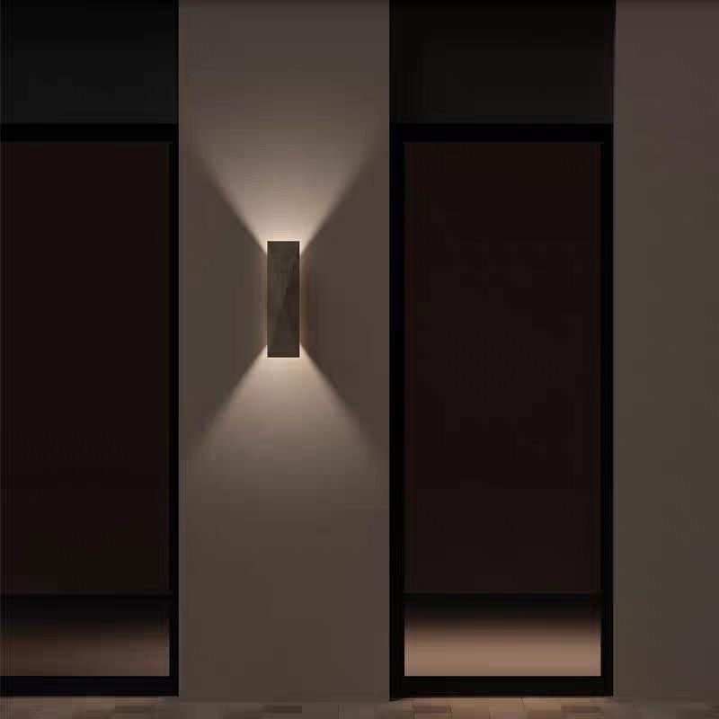 Kodo Travertin Außenwand Licht