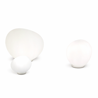 LUNA Kieseltischlampe