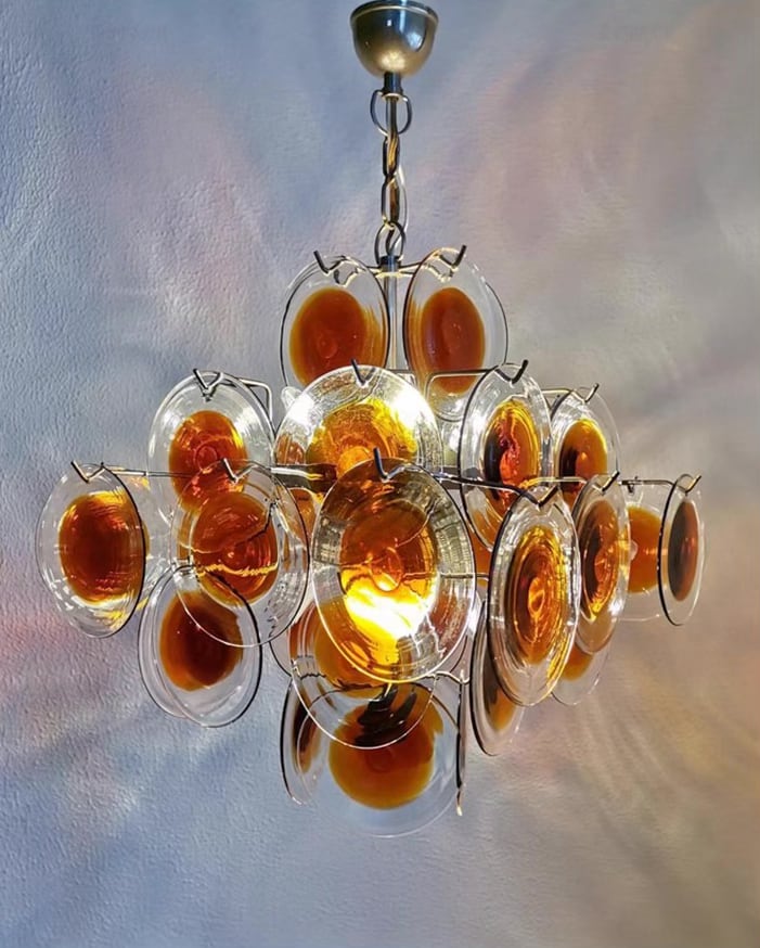 Murano W57 Dimple Glasleuchter / Pendelleuchte