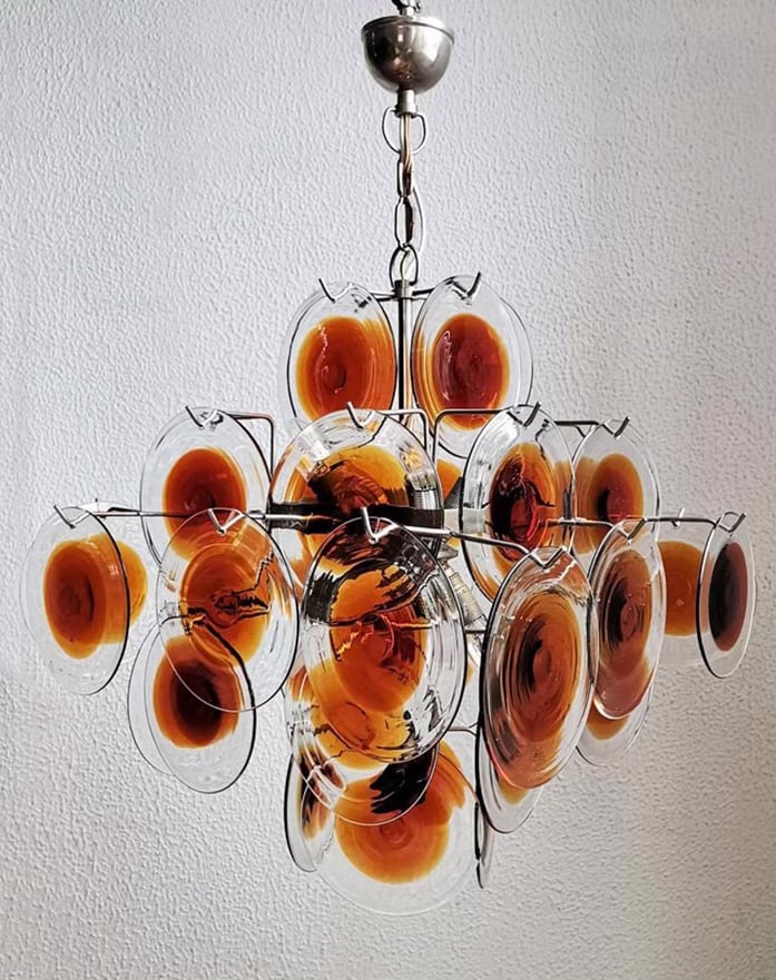 Murano W57 Dimple Glasleuchter / Pendelleuchte