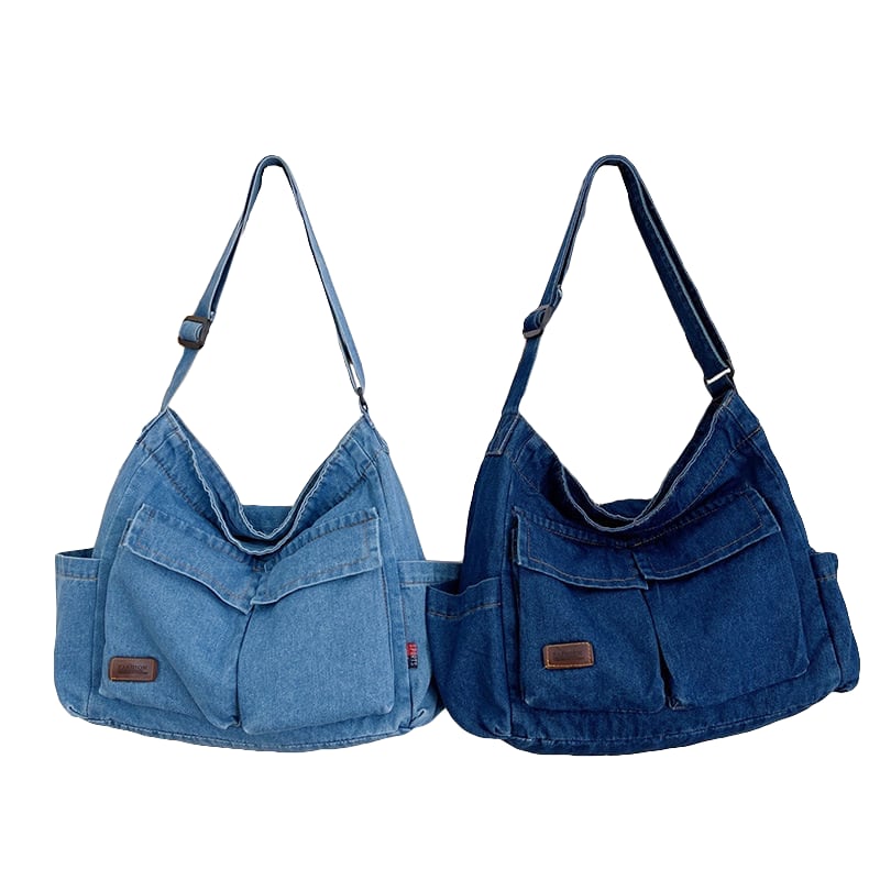 CRUZ Denim Hobo Bag | Schultertasche | Tragetasche