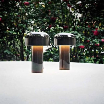 USB-Aufladbare LED-Schnurlos-Tischlampe | Pilz Schreibtischlampe