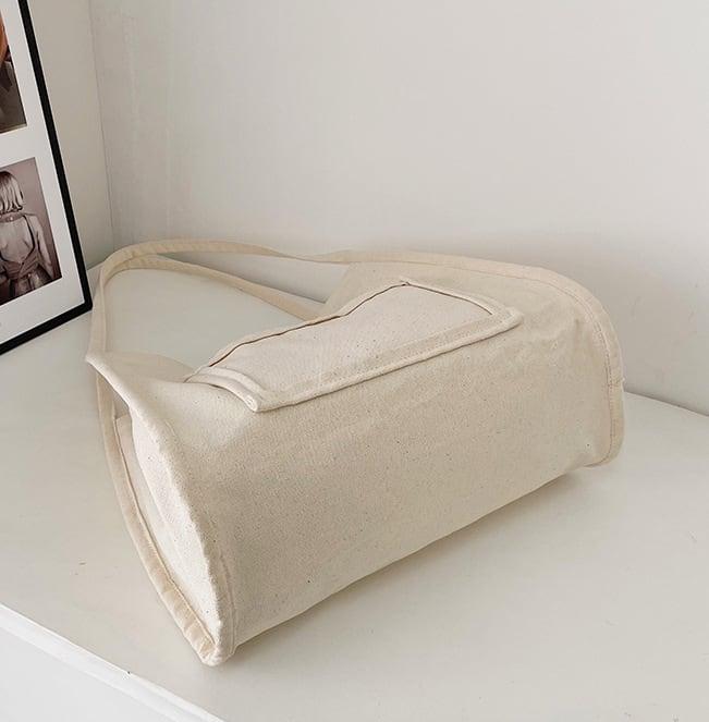 Übergroße funktionale Canvas Tragetasche | Schultertasche | Hobo Bag