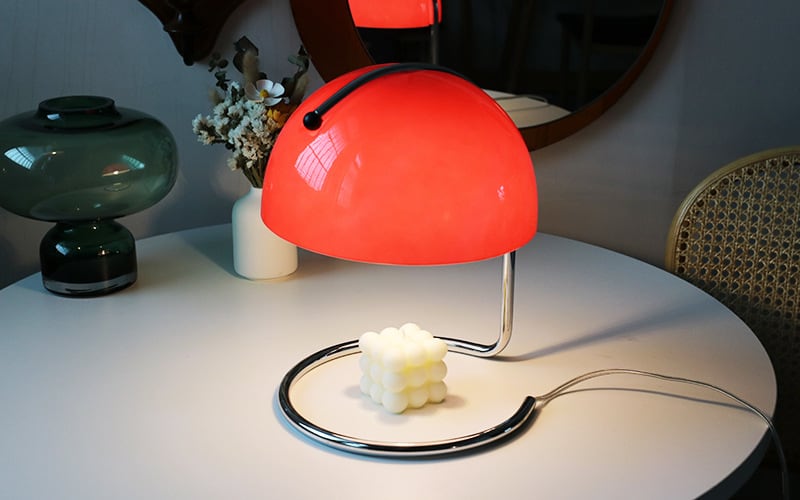 MP Classic Bauhaus CATO Glastischlampe - Pudding Aromatherapie Lampe