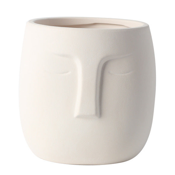 Pandora 4er-Set - Handgemachte Pflanzen Topf In / Outdoor Beige