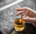Japanischer Stil Hitzebeständige Glas Teekanne zum gleichmäßigen Ausgießen