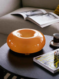 Varma LED Tisch / Wand Donut Lampe - Bernstein