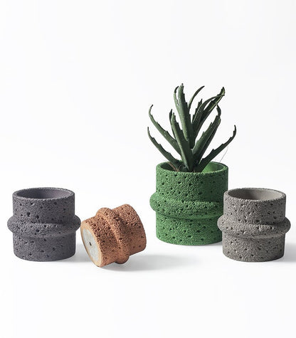 Planet Surface - Plant Pot In / Outdoor