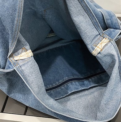 Denim Hobo Bag | Schultertasche | Tragetasche