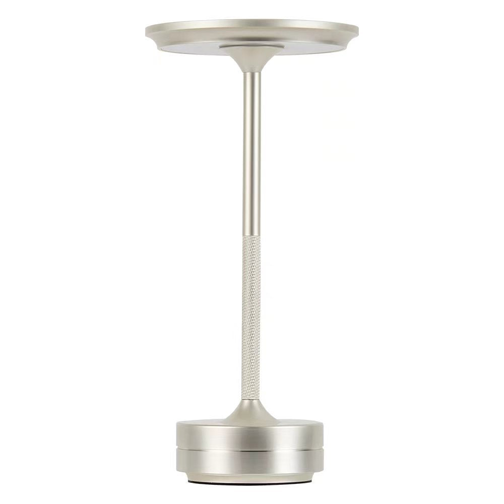 Japanische Umgebungsdrehung - Aluminium USB wiederaufladbare LED schnurlose Tischlampe