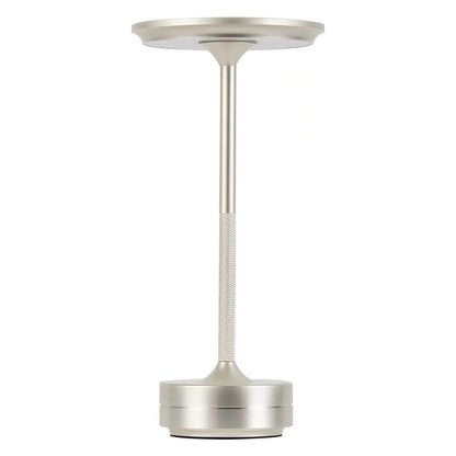 Japanische Umgebungsdrehung - Aluminium USB wiederaufladbare LED schnurlose Tischlampe