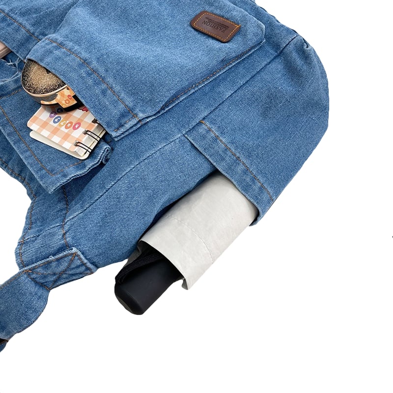 CRUZ Denim Hobo Bag | Schultertasche | Tragetasche
