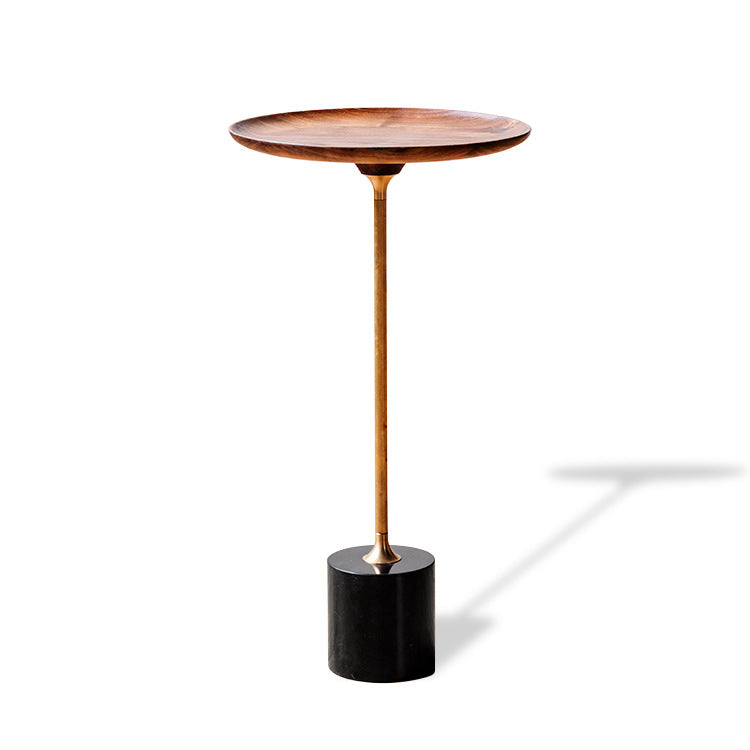 Saiya - Schwarz Walnut Beistelltisch | Accent Table