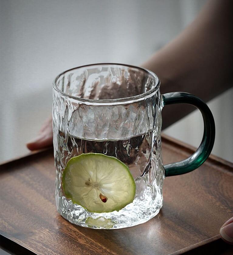 Japanisches hochtemperaturresistentes Kaffeeglas - 2 Stück