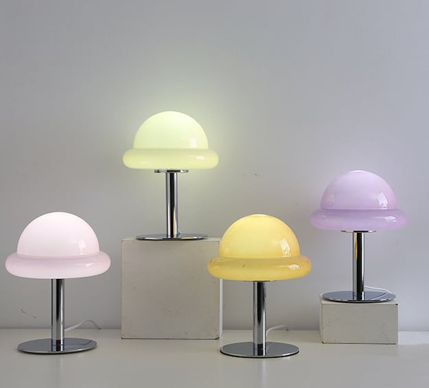 Tischleuchte Mr. Hat Mushroom Glas