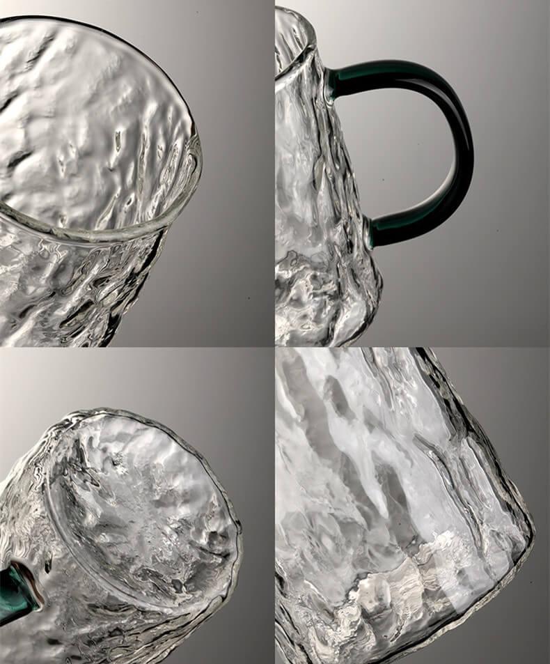 Japanisches hochtemperaturresistentes Kaffeeglas - 2 Stück