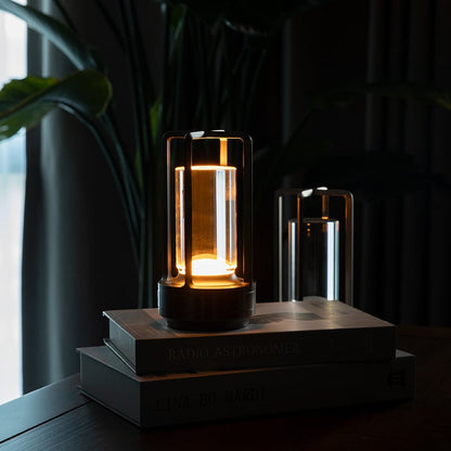 Japanische Umgebungslaterne - Schnurlose Kristalltischlampe