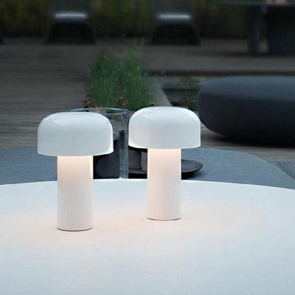 USB-Aufladbare LED-Schnurlos-Tischlampe | Pilz Schreibtischlampe