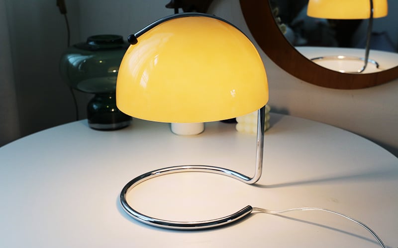 MP Classic Bauhaus CATO Glastischlampe - Pudding Aromatherapie Lampe
