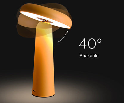 Nordic Shakeable USB Recharge LED Kabellos Pilztischlampe