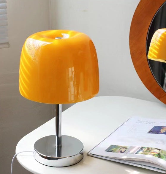 MP Lumiere Glastischlampe - Rundbasis