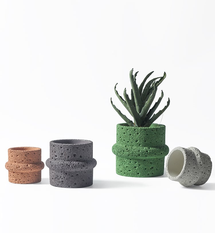 Planet Surface - Plant Pot In / Outdoor
