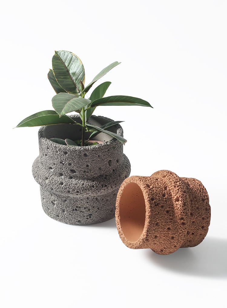 Planet Surface - Plant Pot In / Outdoor