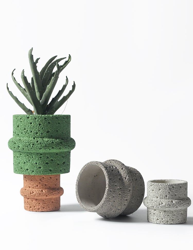 Planet Surface - Plant Pot In / Outdoor