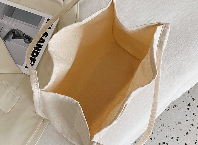 Übergroße funktionale Canvas Tragetasche | Schultertasche | Hobo Bag
